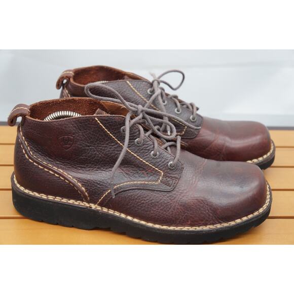 Men’s Ariat Chukka Boots Shoes Size 10 D Deepest Clay Brown main image 5